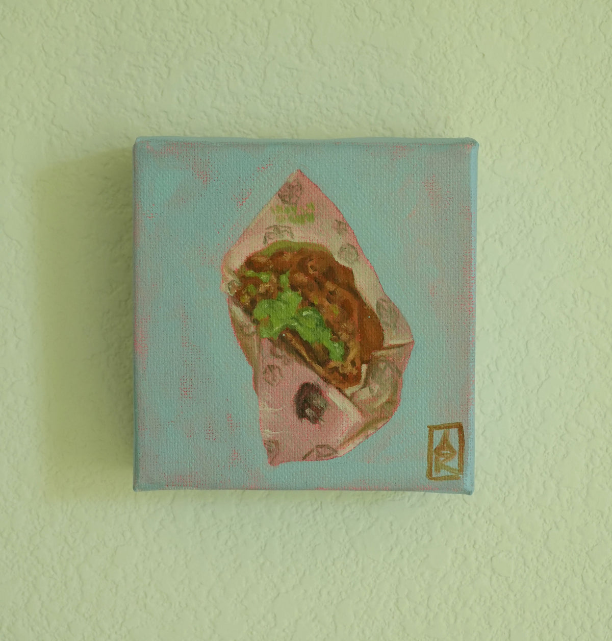 Matcha Puff, 4x4 Inch Original