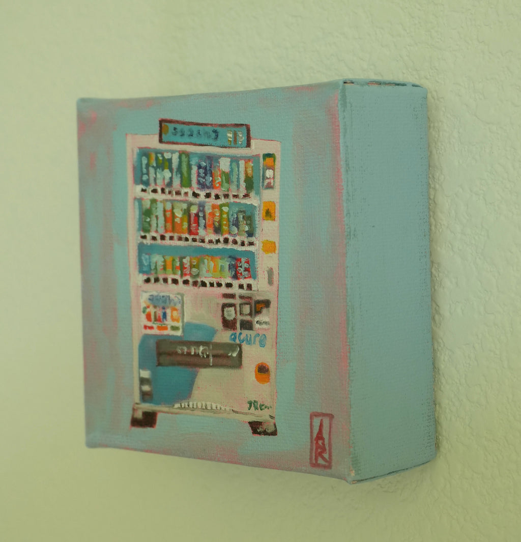 Vending Machine, 4x4 Inch Original