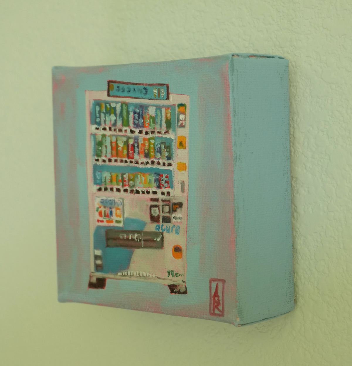 Vending Machine, 4x4 Inch Original